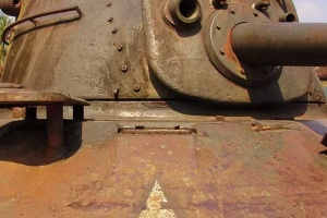rusty tank